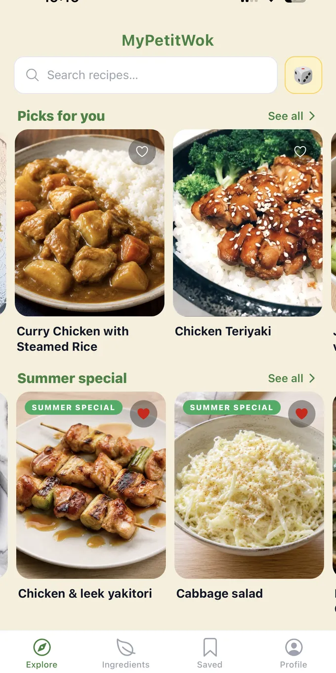 MyPetitWok app preview